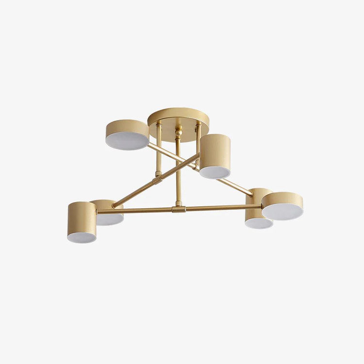 Novel Geometric Metal Ceiling Light