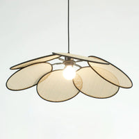 Rattan Bloom Pendant Light