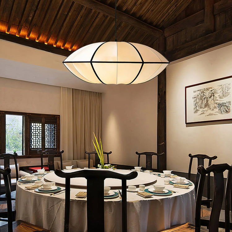 Classic Oval Paper Pendant Light