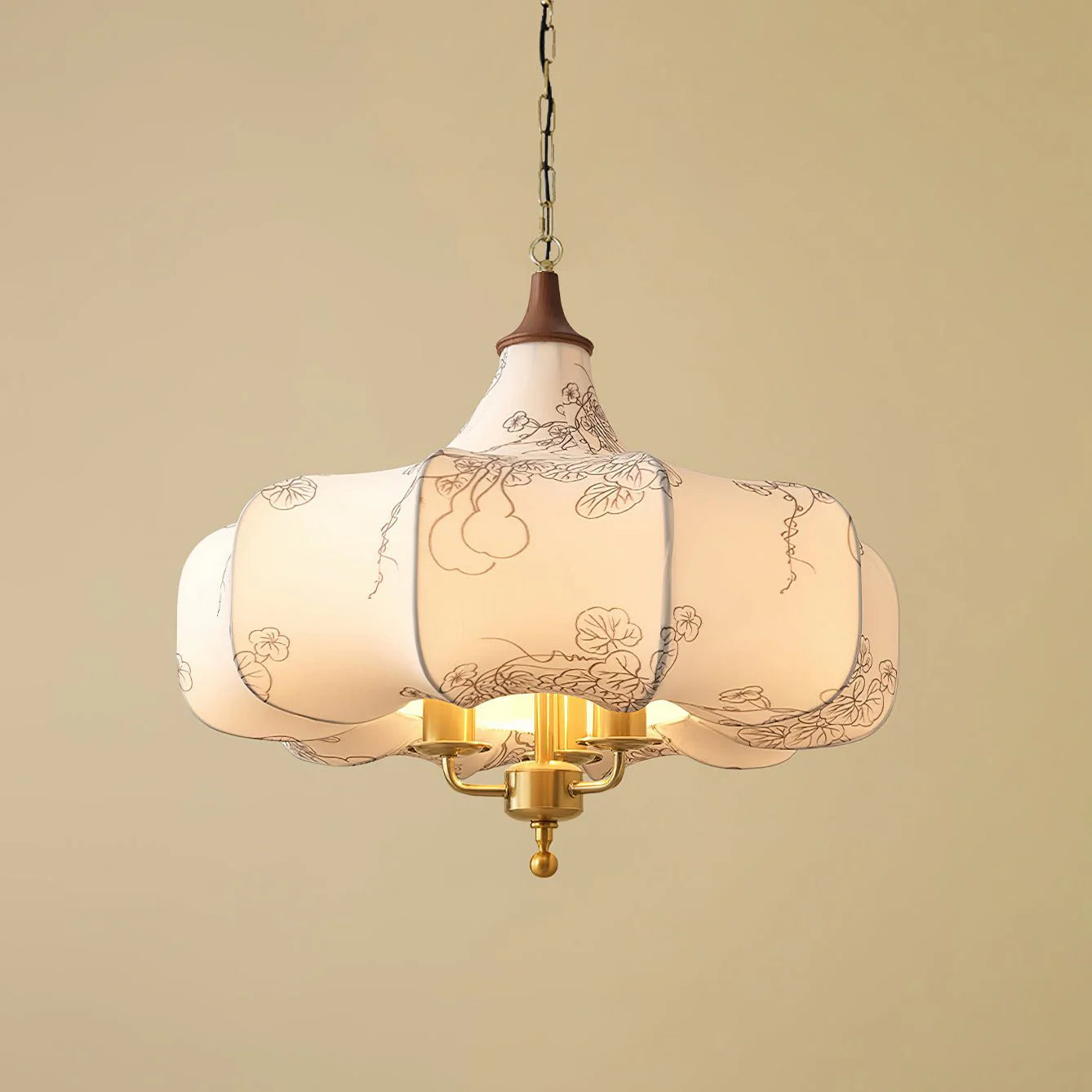 Vintage Cloud Cloth Pendant Light