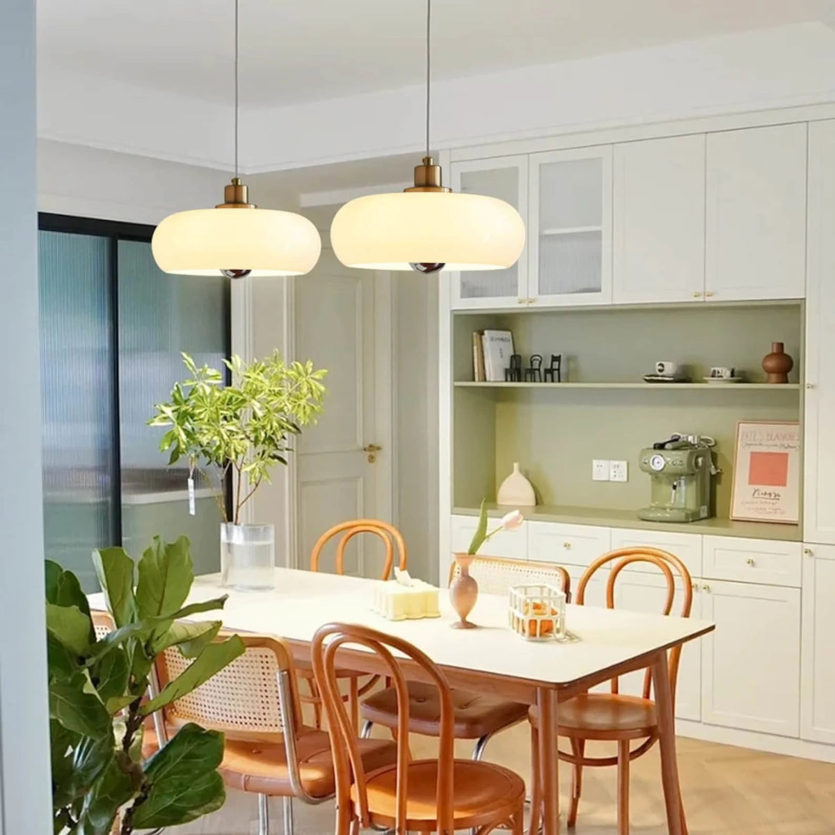 Bauhaus Globe Glass Pendant Light