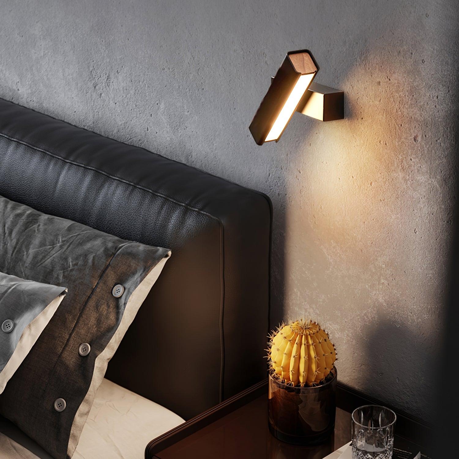 Applique murale LED rotative moderne