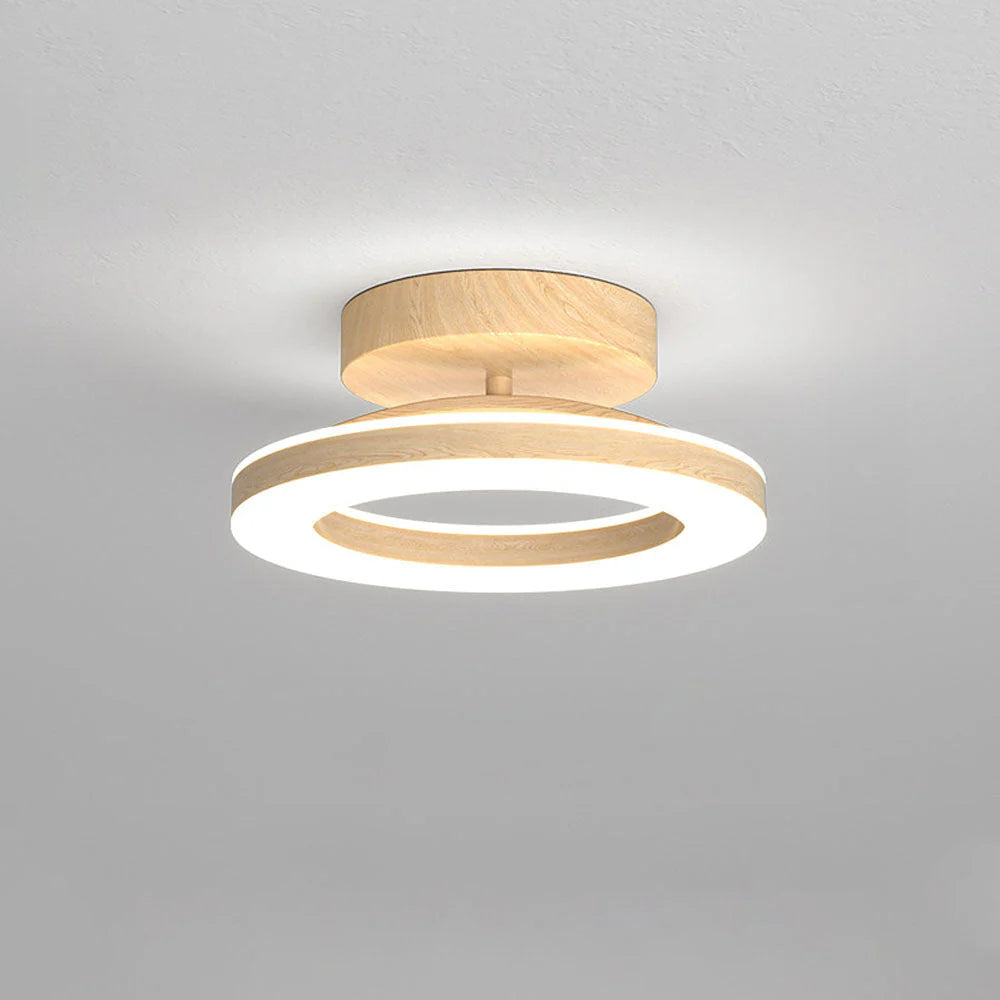 Plafonnier de couloir rond moderne nordique
