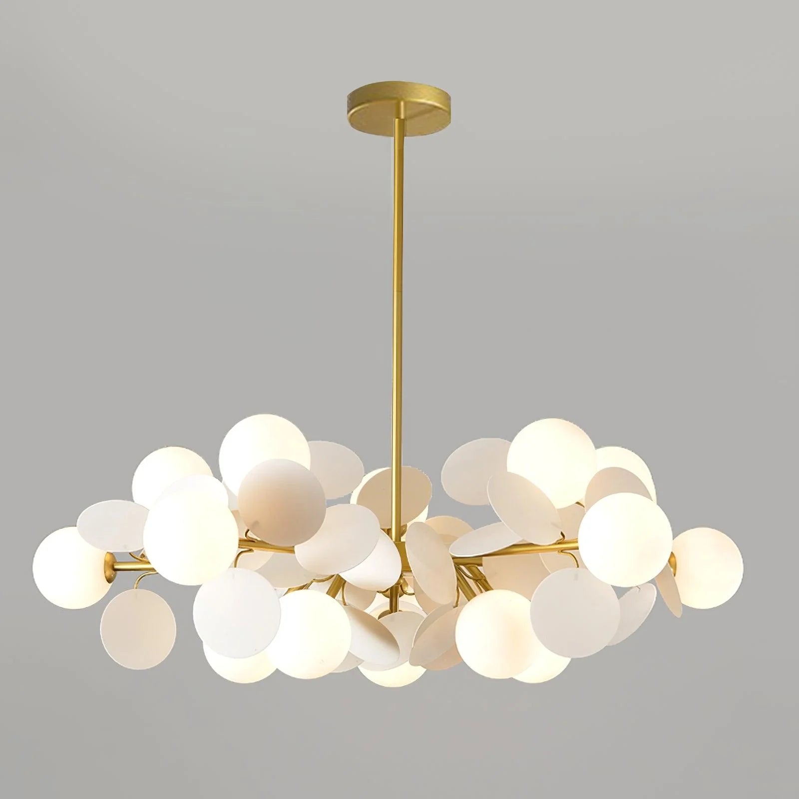 Lampadario a forma di albero di bolle
