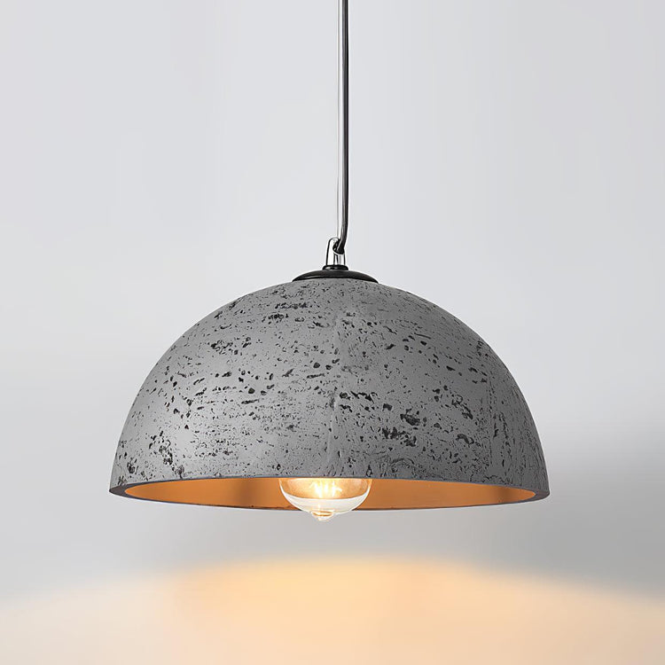 Modern Dome Resin Pendant Light