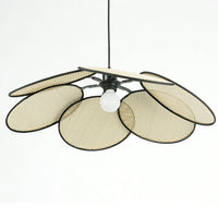 Rattan Bloom Pendant Light