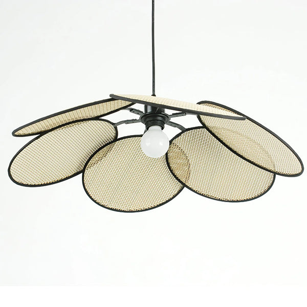 Rattan Bloom Pendant Light
