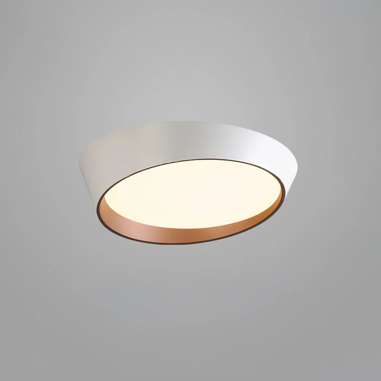 Moderne rund akryl loftslampe