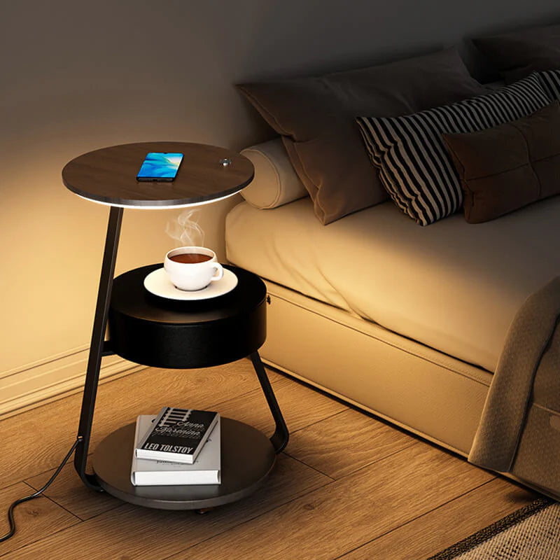 Lampadaire multicouche rechargeable créatif