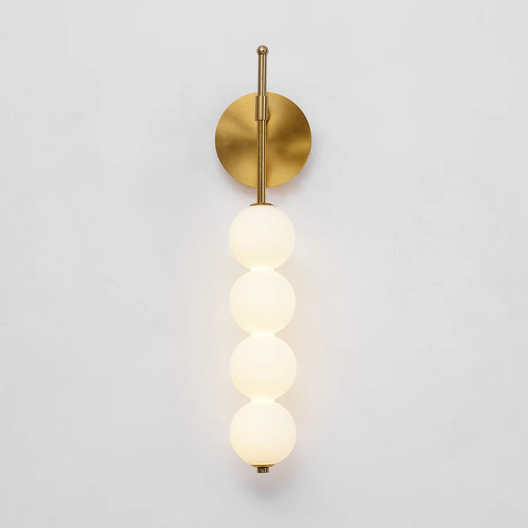 Elegant Spheres glasvæglampe