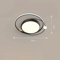Artistic Circle LED Ceiling Fixture