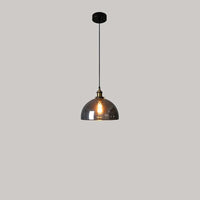 Scandinavian Transparent Glass Pendant Light