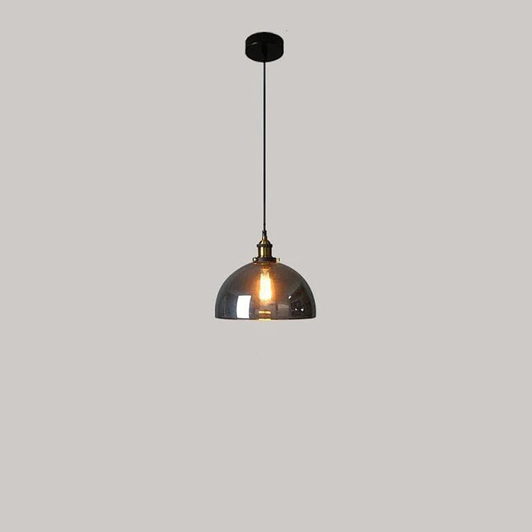 Scandinavian Transparent Glass Pendant Light