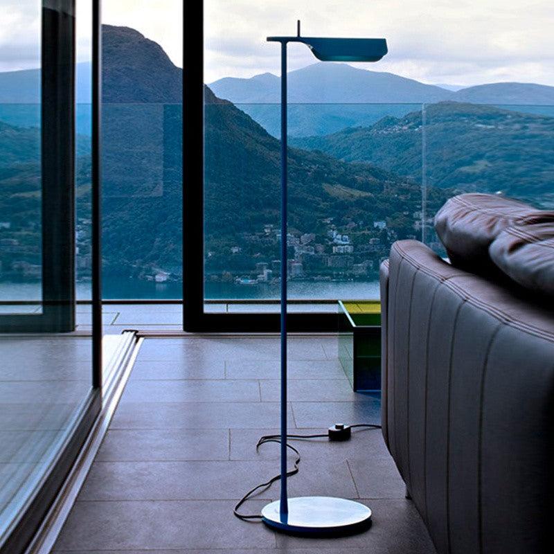 Moderne Streamline Steel Gulvlampe