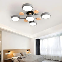 Plafonnier LED circulaire moderne nordique en acrylique