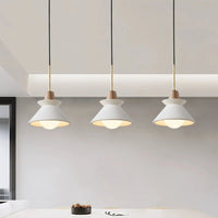 Scandinavian Concrete Cone Hanging Light