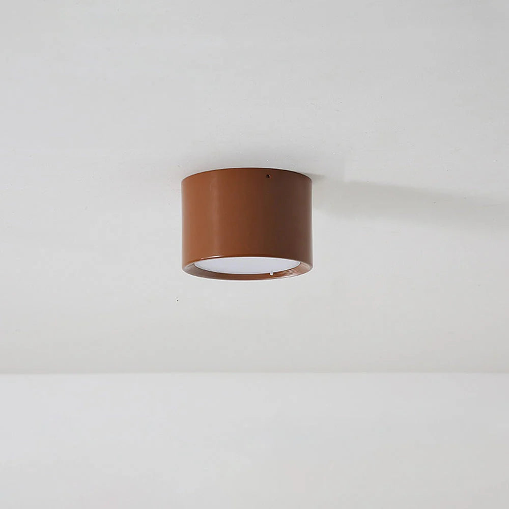 Plafoniera a LED in stile amaretto