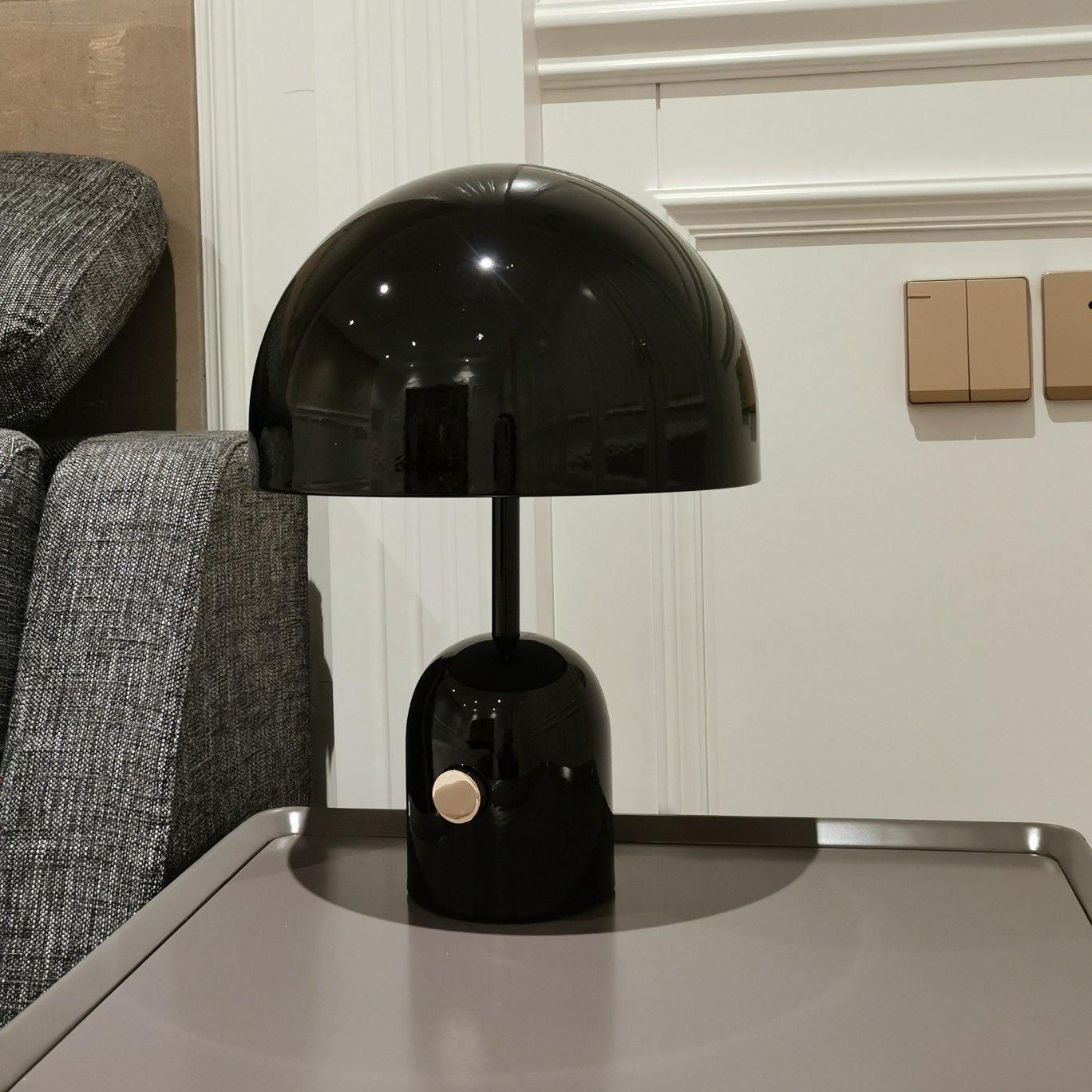 Modern Metallic Dome Iron Table Lamp