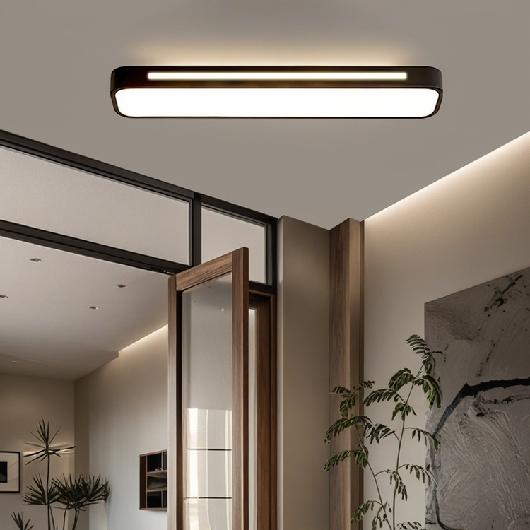 Slank nordisk lang LED-loftslampe