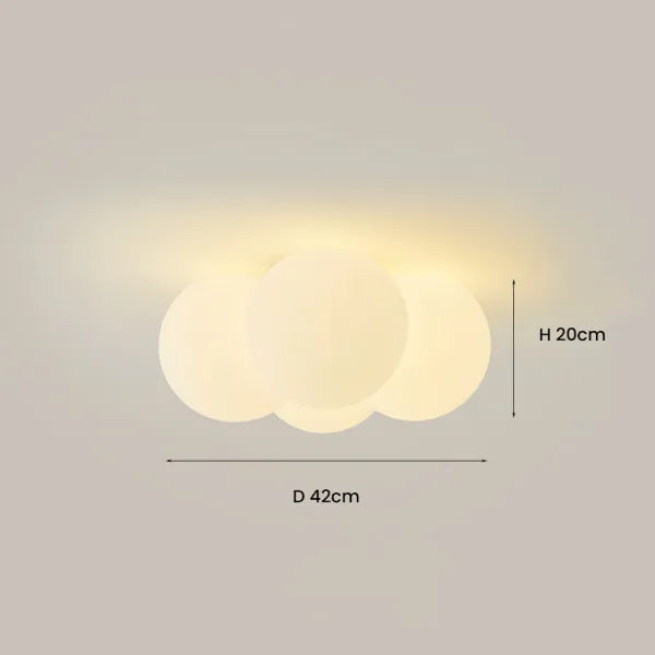 Lampada da soffitto Nordic Bubbles Cloud