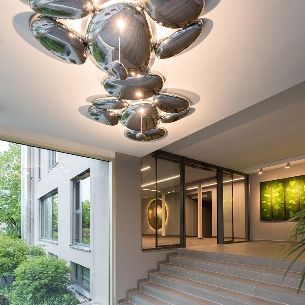 Trendy Pebble Metal Ceiling Light