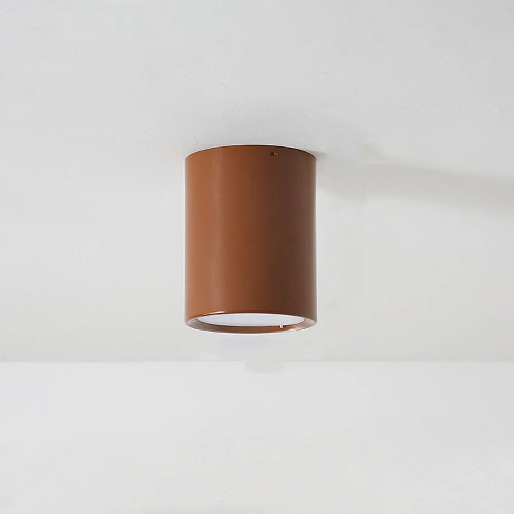 Plafoniera a LED in stile amaretto