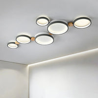 Artistic Circular Iron LED Ceiling Light