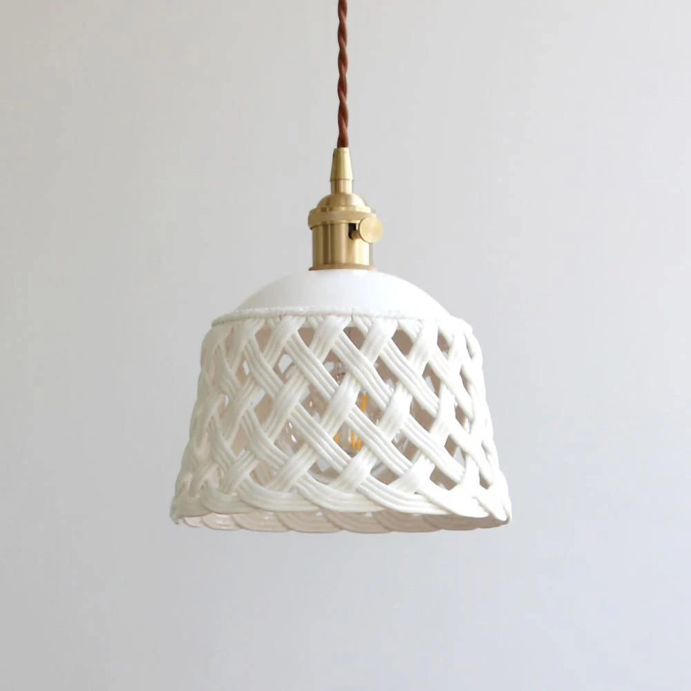 Gitter glød pendellys