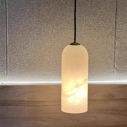 Moderne kapsel marmor pendel