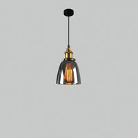 Scandinavian Transparent Glass Pendant Light