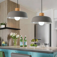 Nordic afgezwakt metalen hanglamp