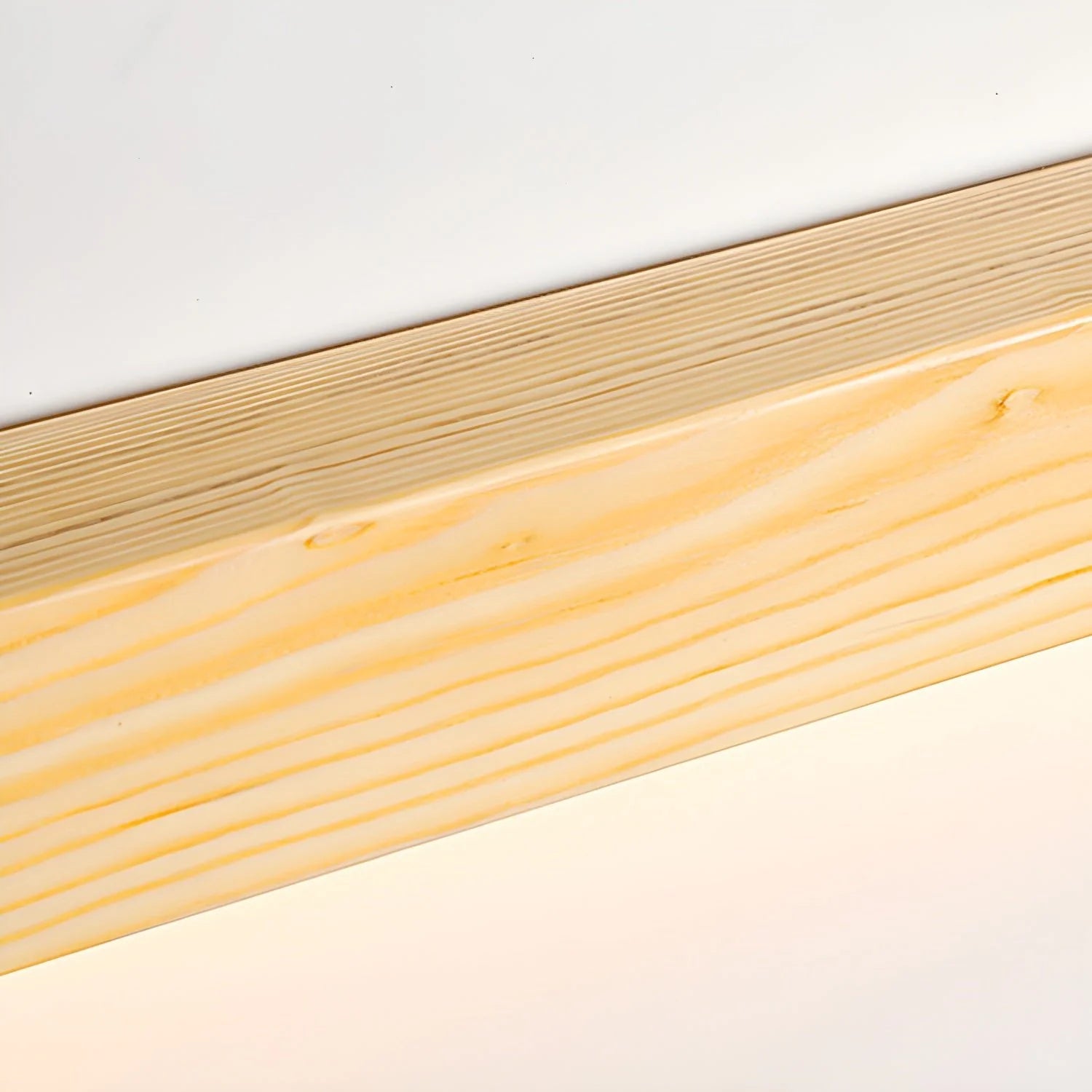 Lampada da parete contemporanea in legno Arlo