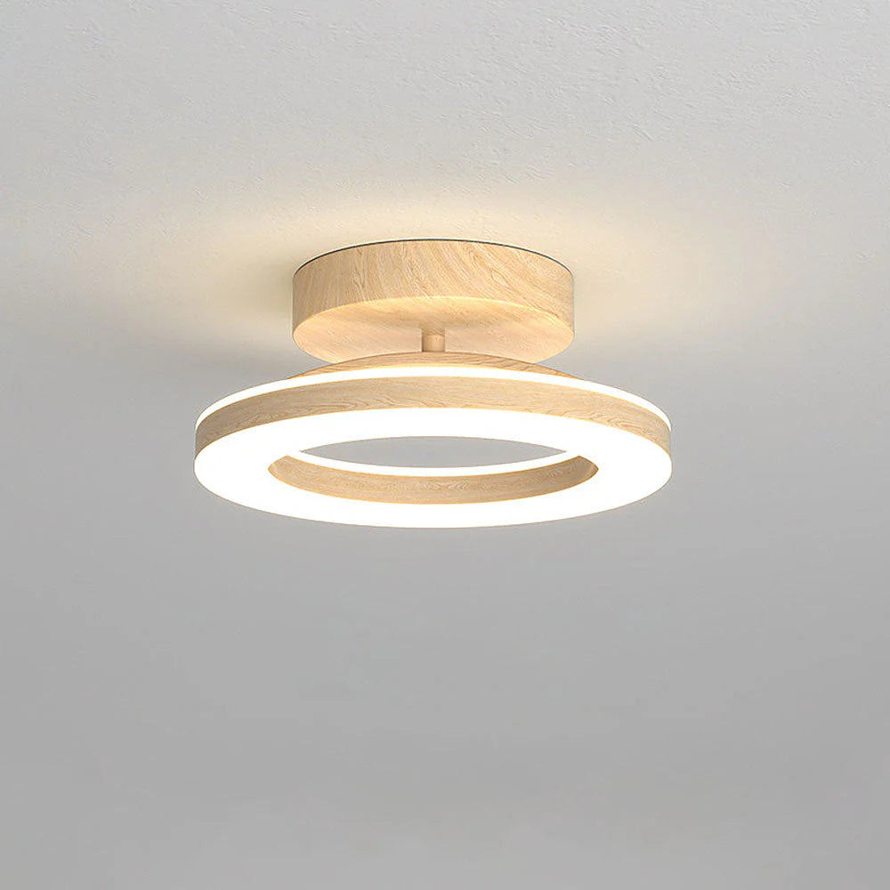 Plafonnier de couloir rond moderne nordique