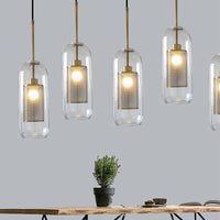Contemporary Chiswick Glass Pendant Light