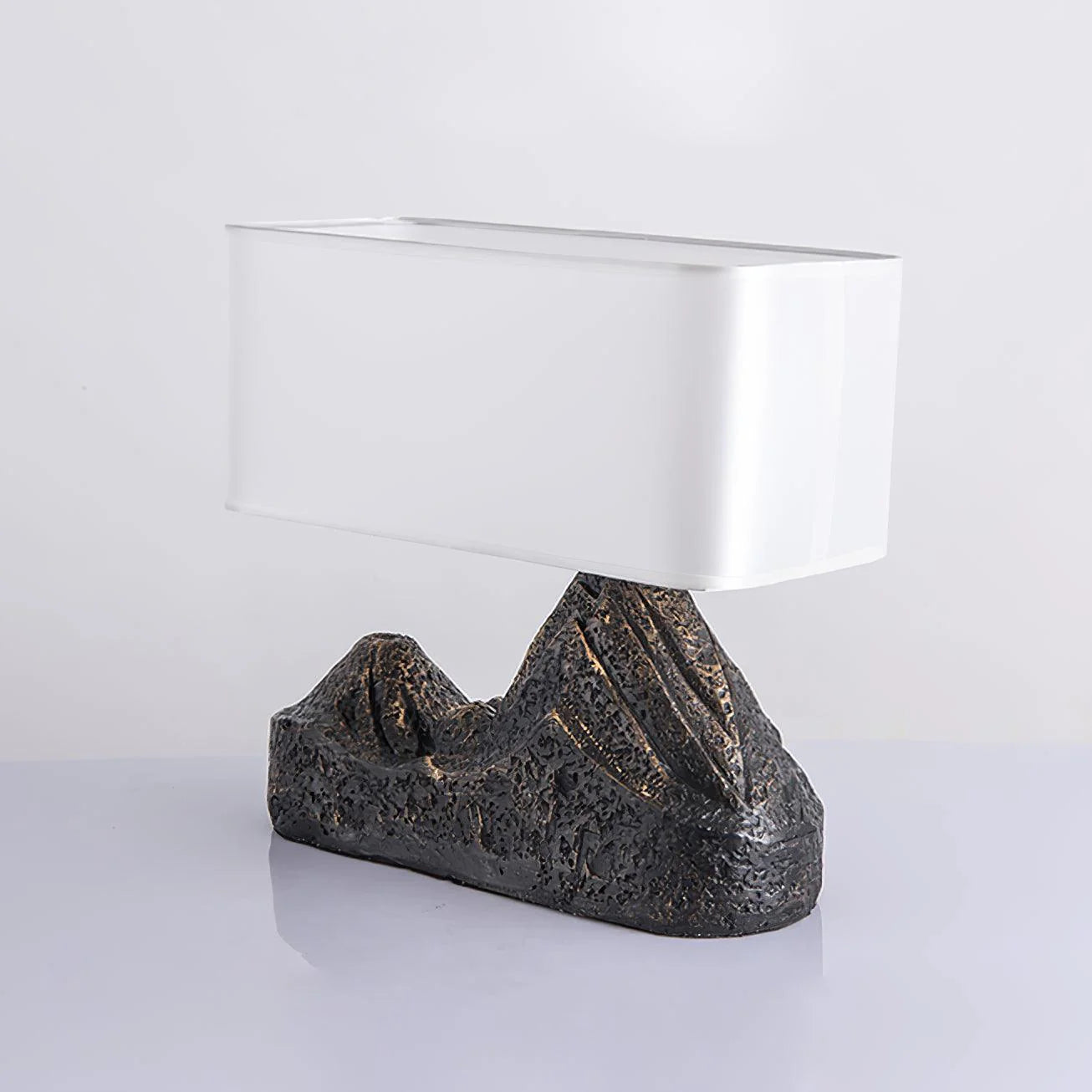 Stylish Stone Resin Table Lamp