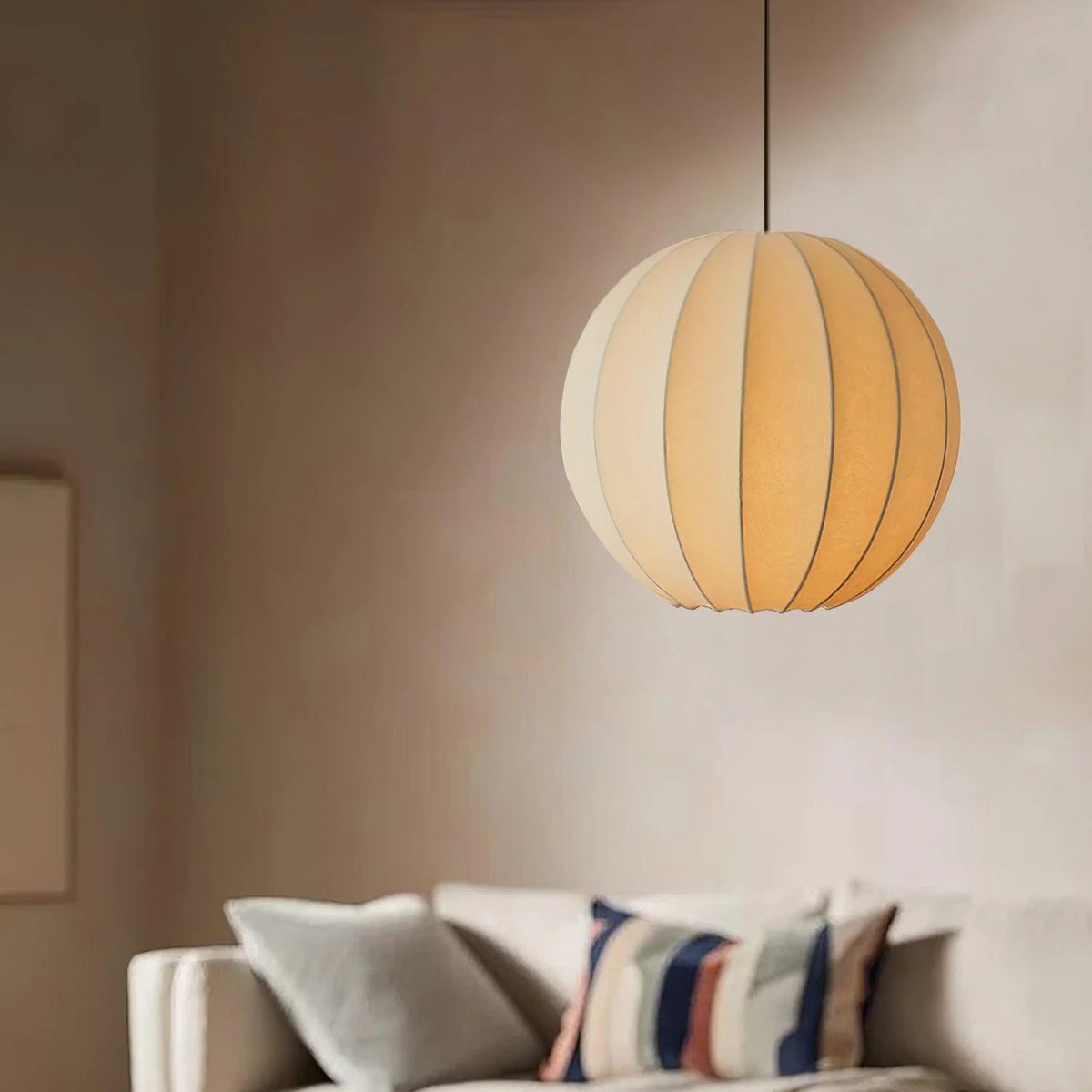 Aeris Silk Pendant Light