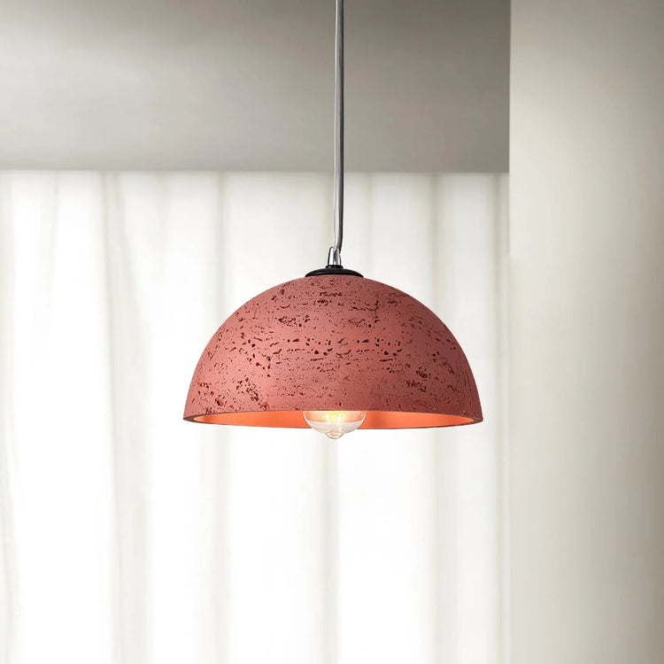 Modern Dome Resin Pendant Light