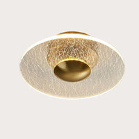 Glarefusion Modern Geometric Grain Ceiling Light