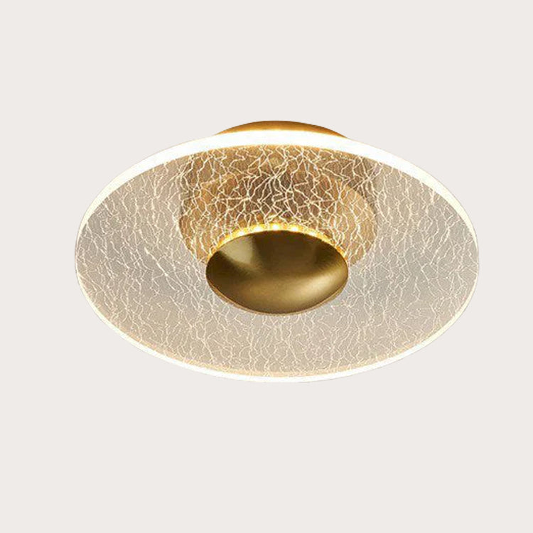 Glarefusion Modern Geometric Grain Ceiling Light