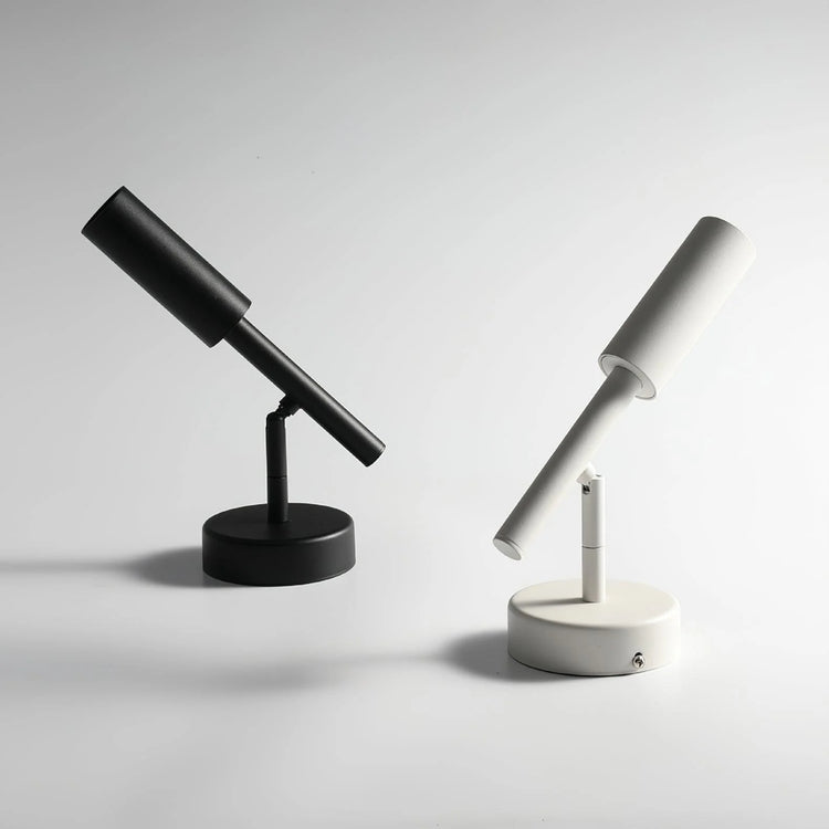 Minimalistisk Cylinder Iron Væglampe