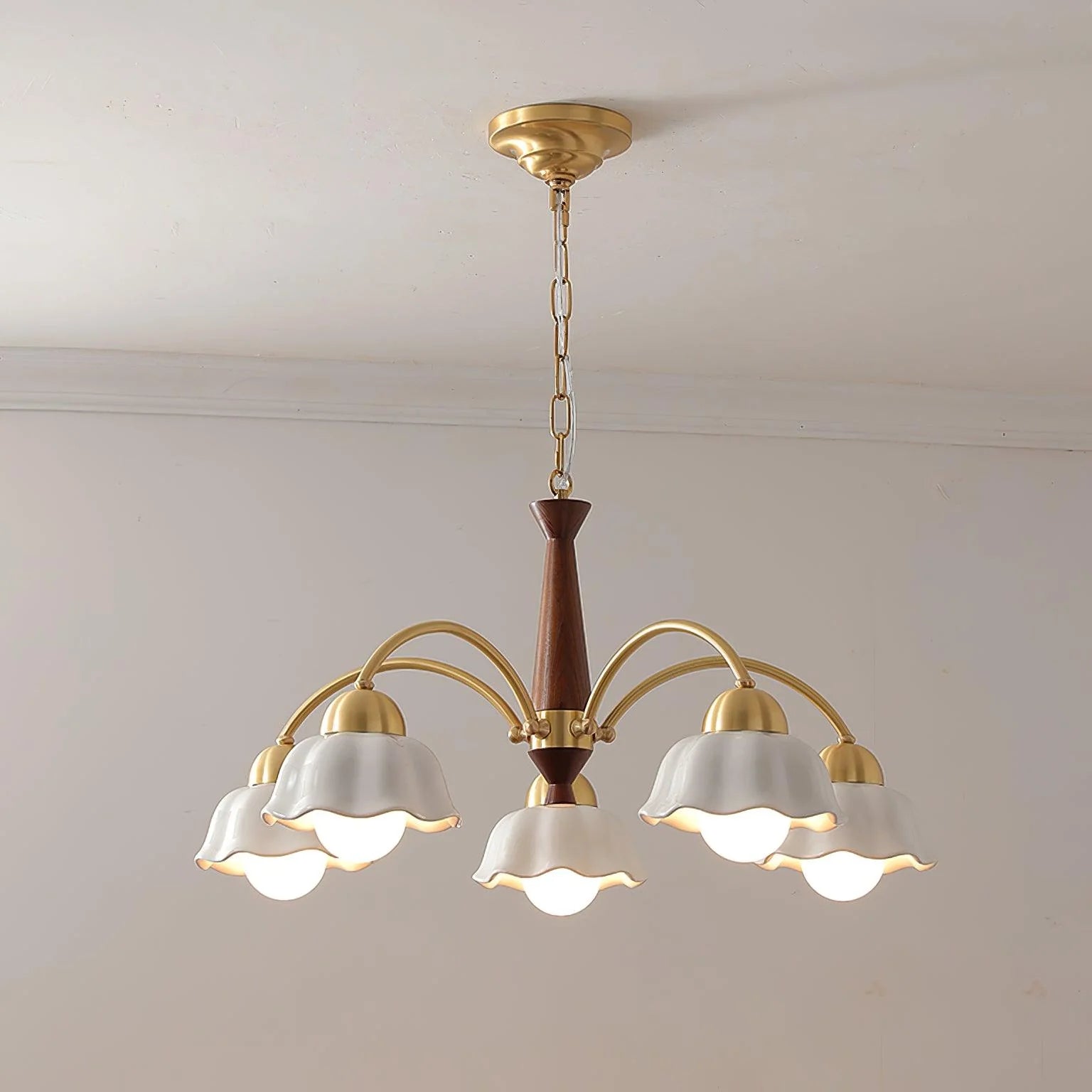 Lampadario in ottone di Stoccolma