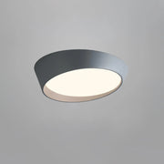 Lampada da soffitto in acero