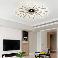 Opulent Star-Globe glass Ceiling Light