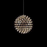 Silver Luster Ball Pendant Light