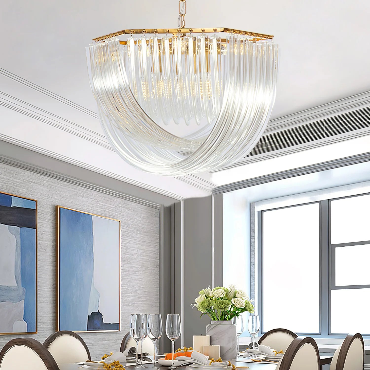 Lampadario contemporaneo Vespera