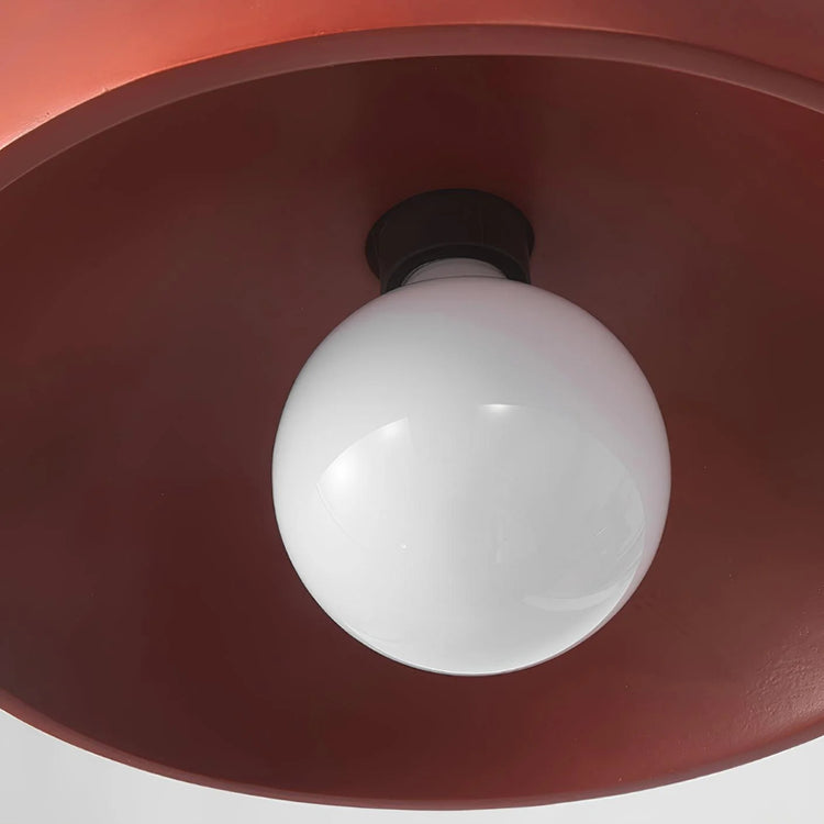 Contemporary Circle Resin Pendant Light