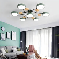 Plafonnier LED circulaire moderne nordique en acrylique