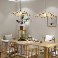 Rattan Bloom Pendant Light