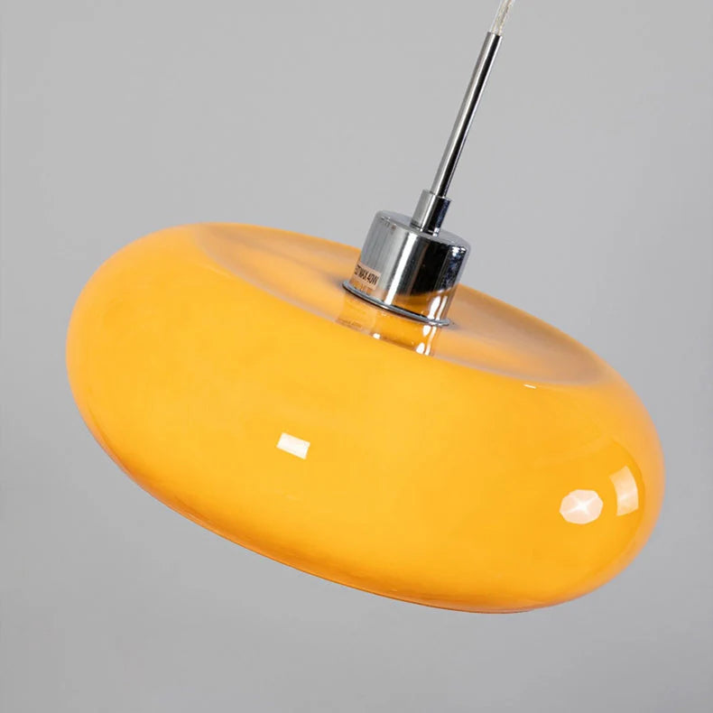 Lampada a sospensione rotonda in vetro alla moda