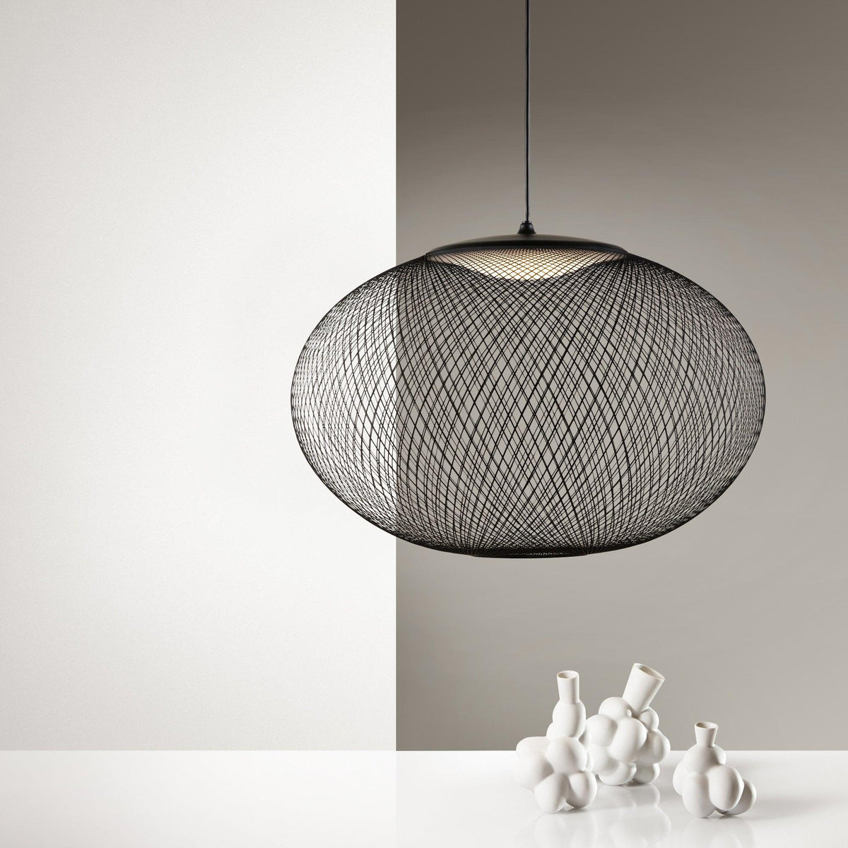 Filament Mesh Pendant Light